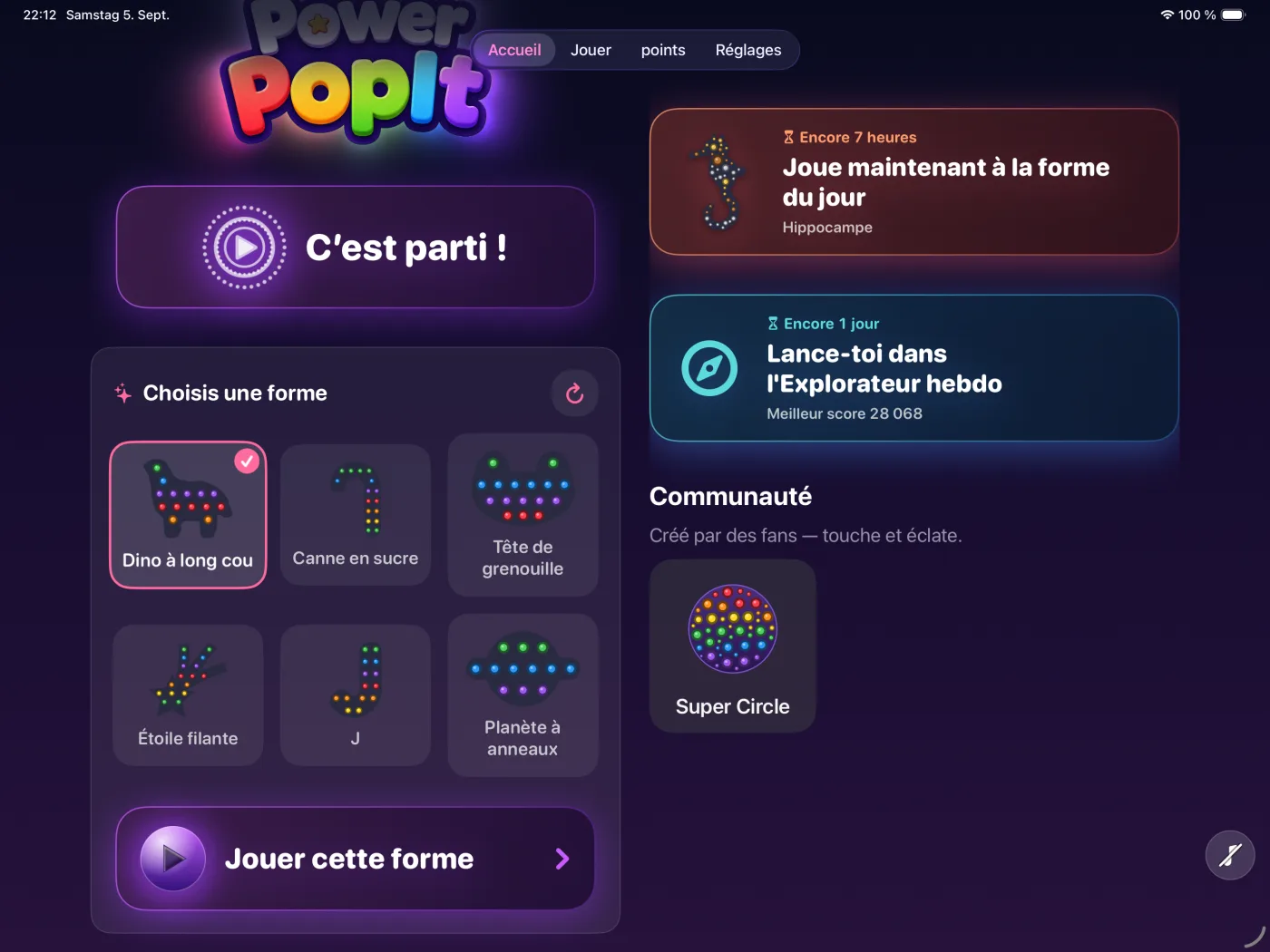 Power PopIt — iPad