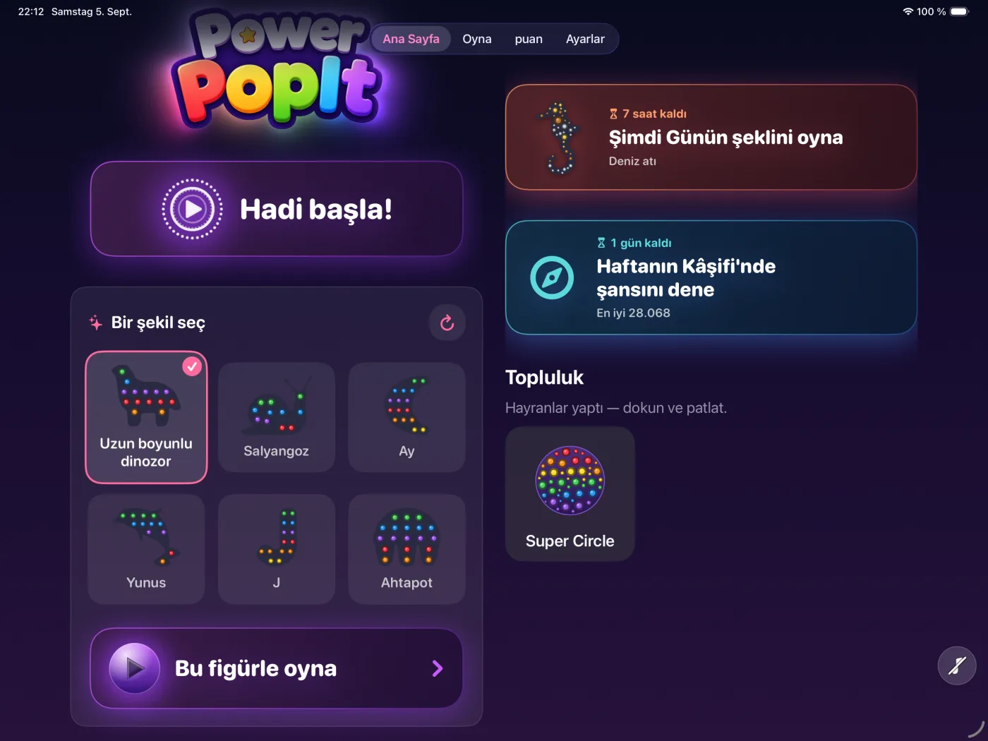 Power PopIt — iPad